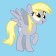 A character that was previously named Derpy, from My Little Pony. Image Source: Cartoon Network